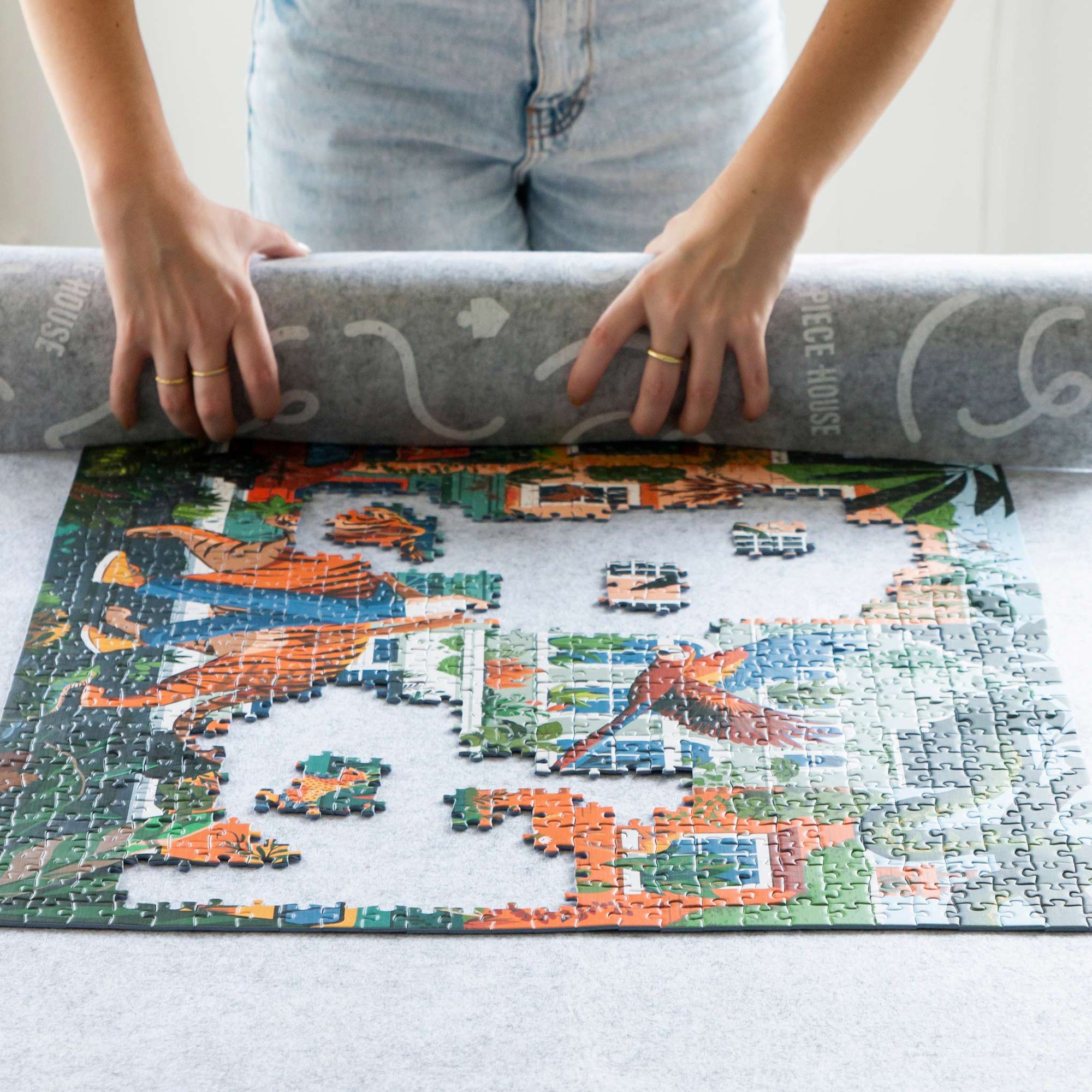 Puzzle Storage Solution