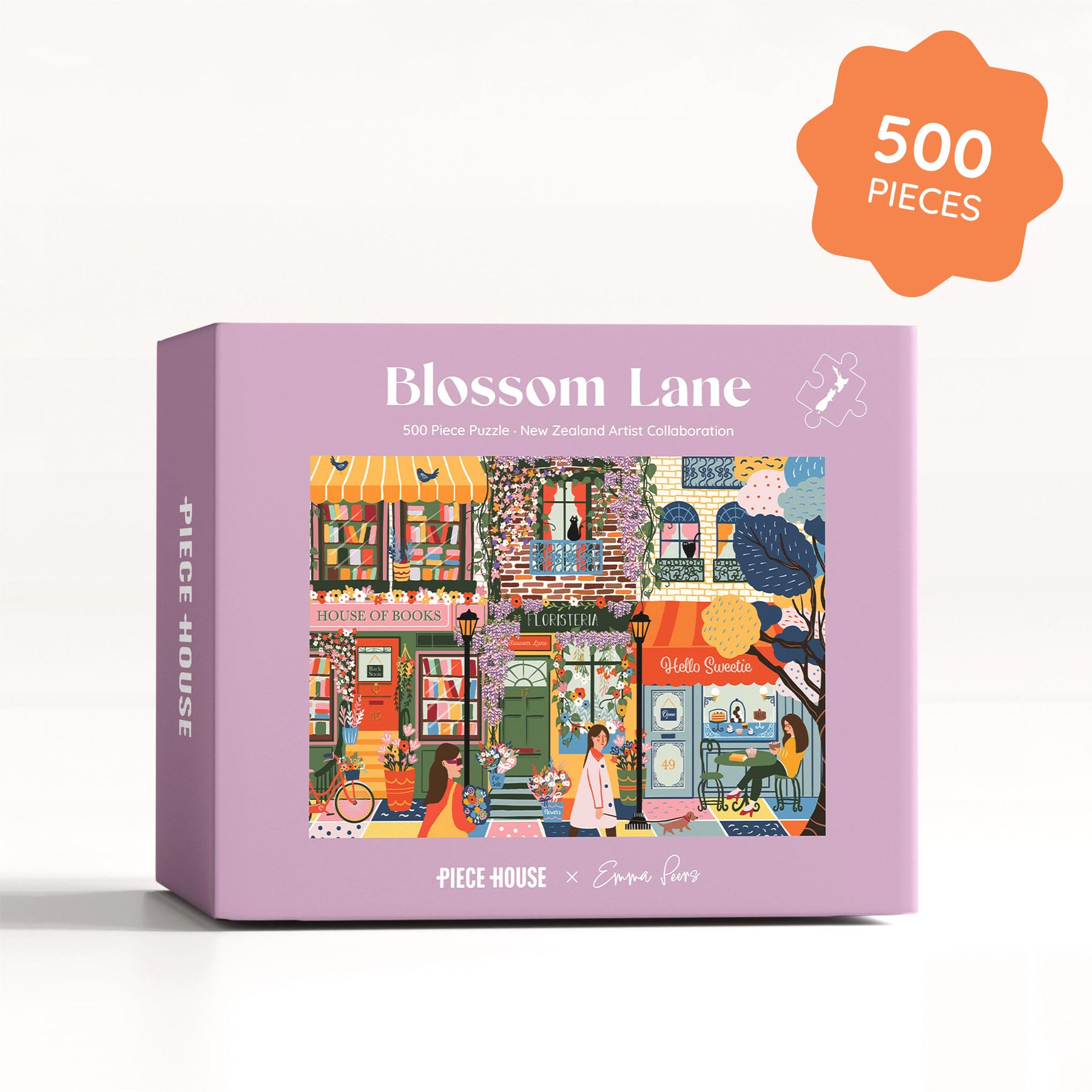 Blossom Lane - 500 Piece Puzzle