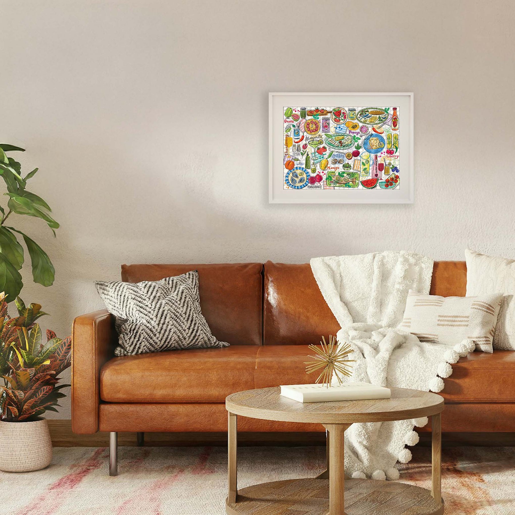 Feast & Fizz - 500 Piece Puzzle