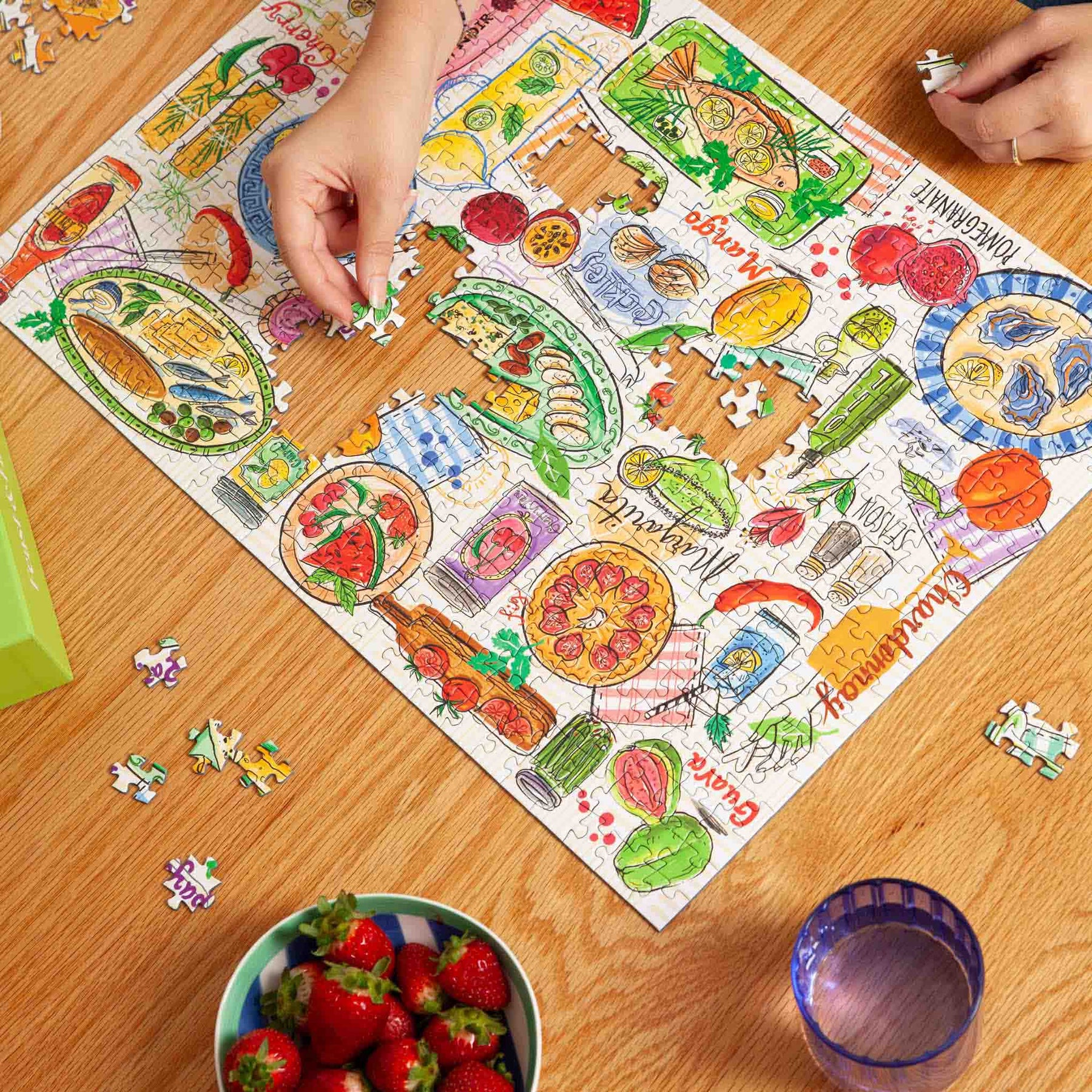 Feast & Fizz - 500 Piece Puzzle