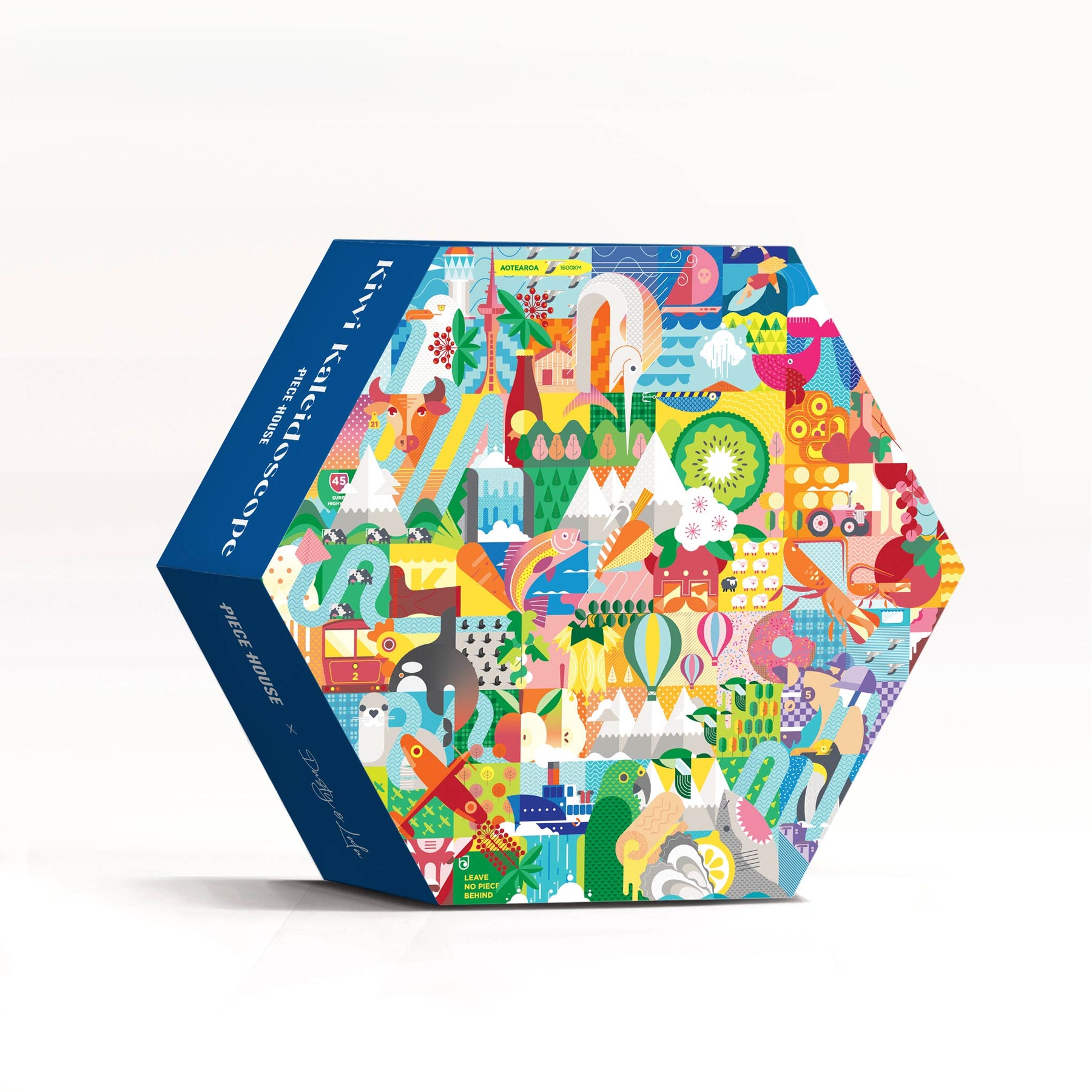 Kiwi Kaleidoscope - 500 Piece Puzzle