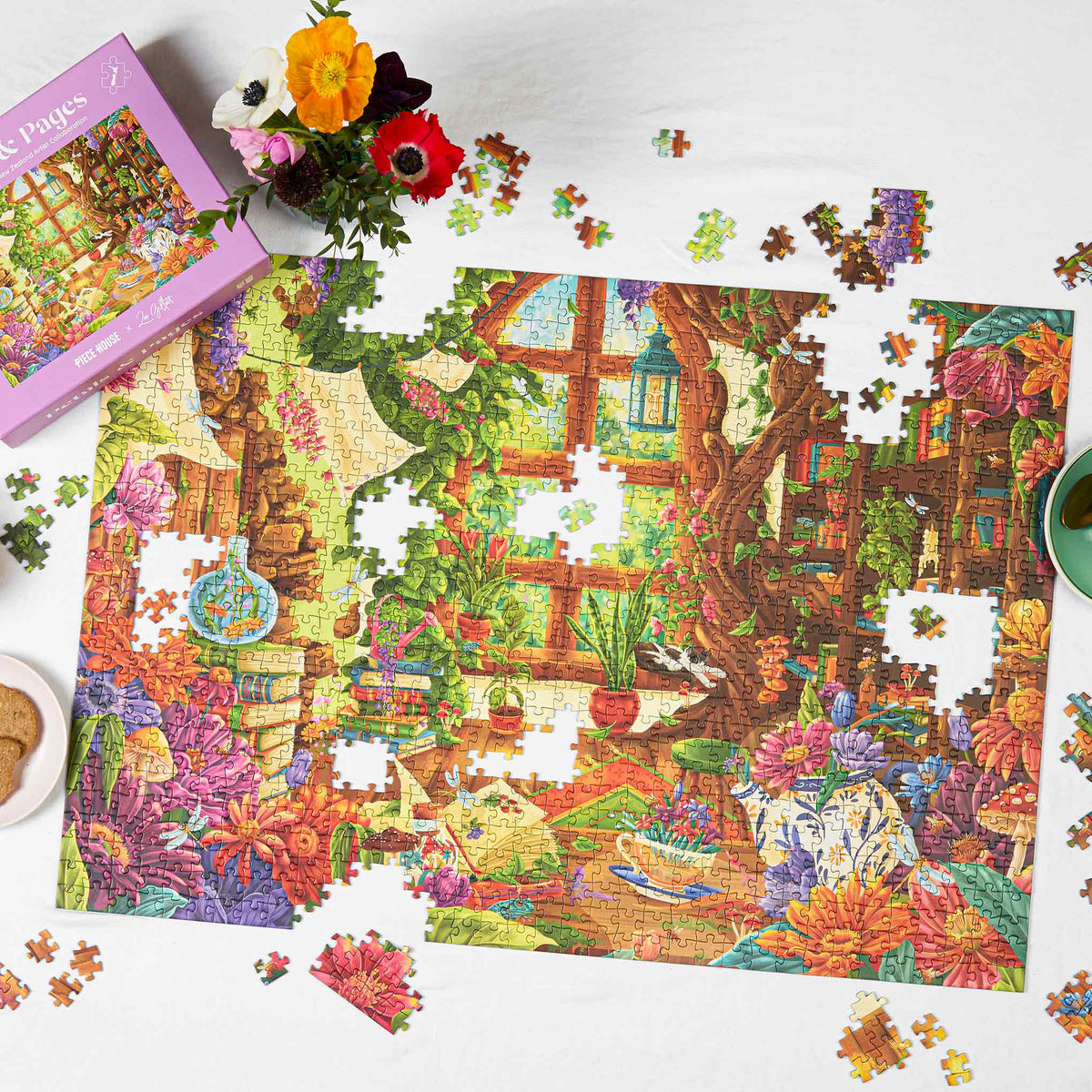 Petals & Pages - 1000 Piece Puzzle