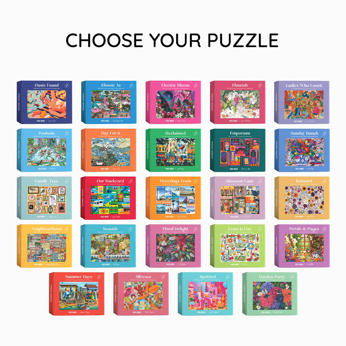 Puzzle Bundle - Choose any 2 puzzle designs