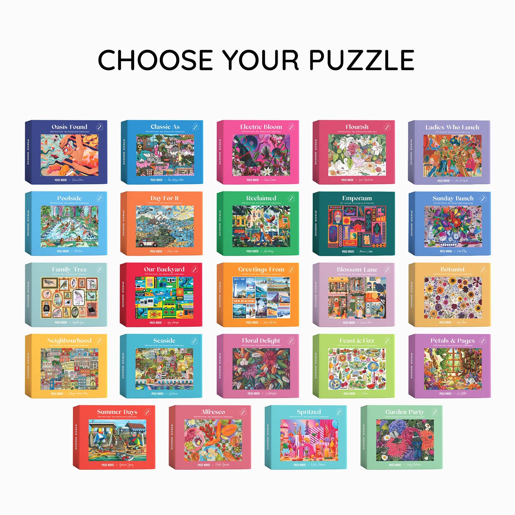 Puzzle Bundle - Choose any 2 puzzle designs